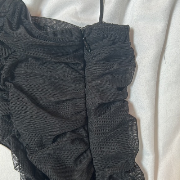 Princess Polly Black I want you Mini Dress Bodycon NWT - Picture 5 of 5